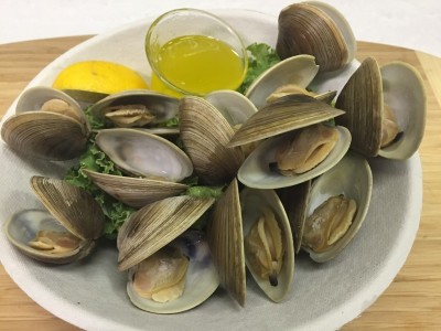 Extra Dozen Calms, washed and bagged, sold by Euclid Fish Company near Cleveland