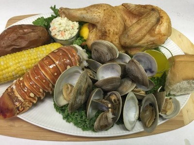 Lobster Tail & Chicken Combo Clambake