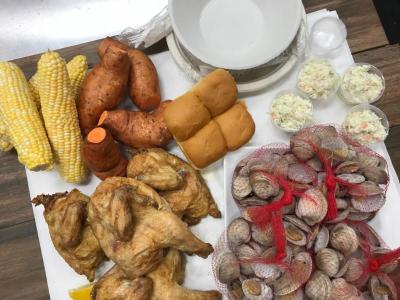 Chef Comella's Shoreside Clambake