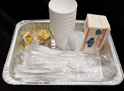 Extra clambake supplies from Euclid Fish Company in Cleveland